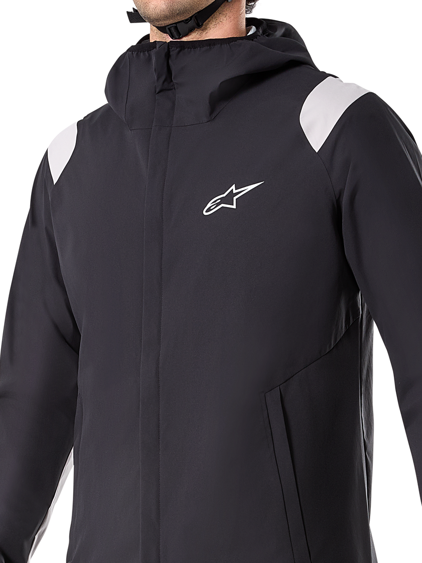 Chamarra Impermeable A-Dura Negro