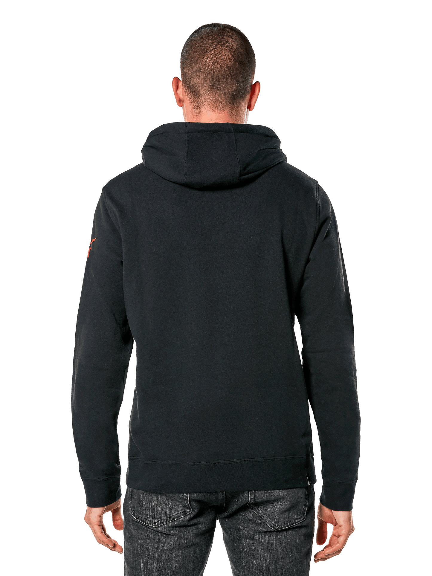 Sudadera Linear Wordmark V3 Negra