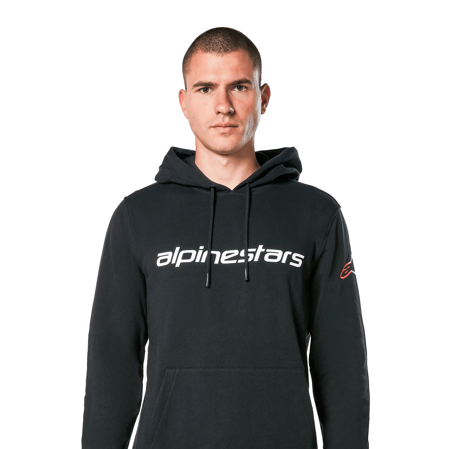 Sudadera Linear Wordmark V3 Negra