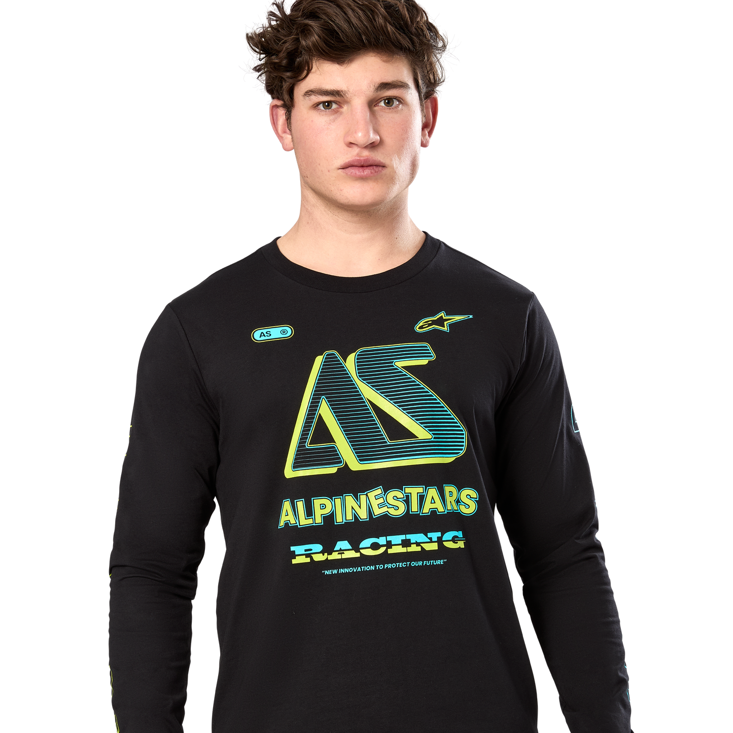 Playera Ayess CSF Negra - Manga Larga