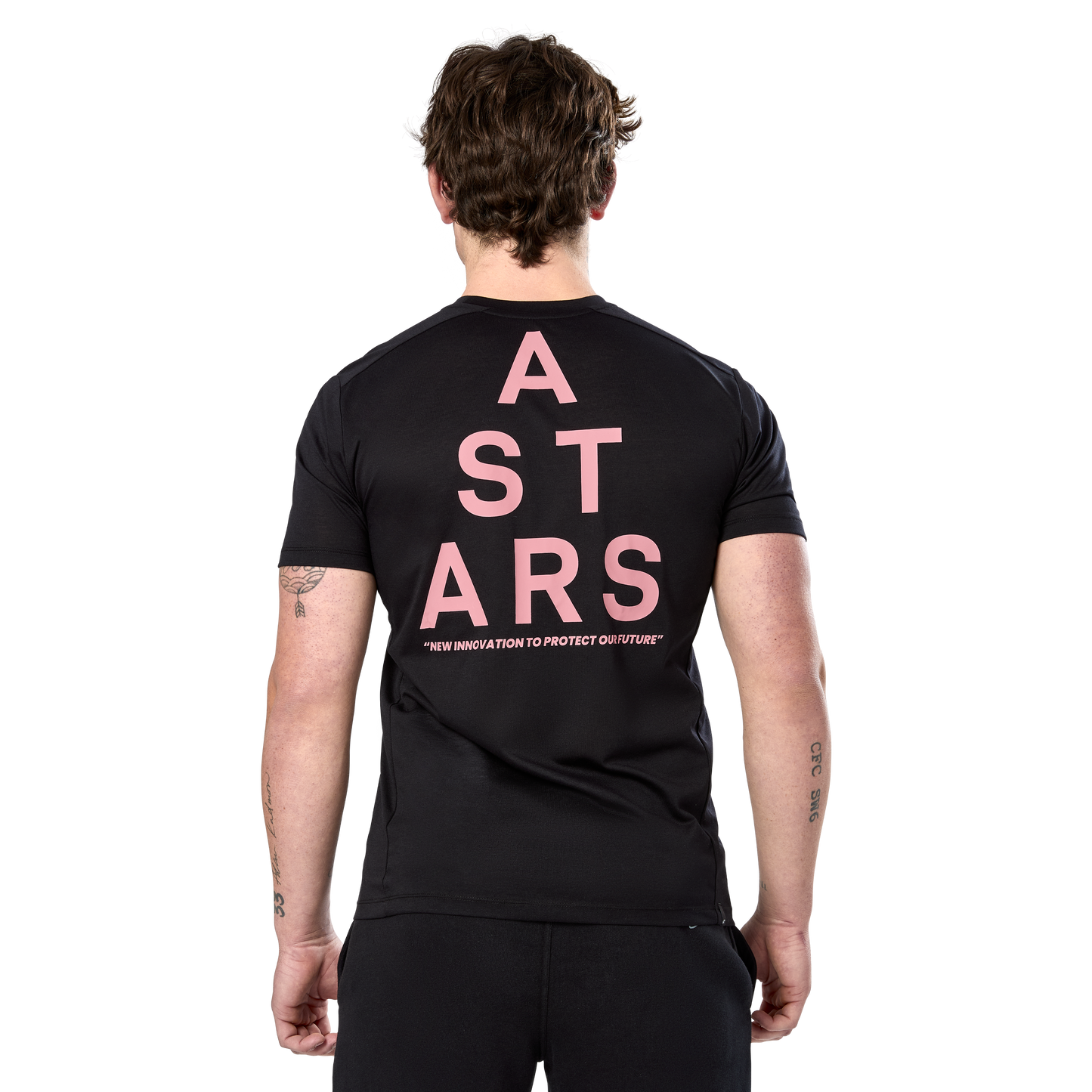 Playera Attrition Performance Negra