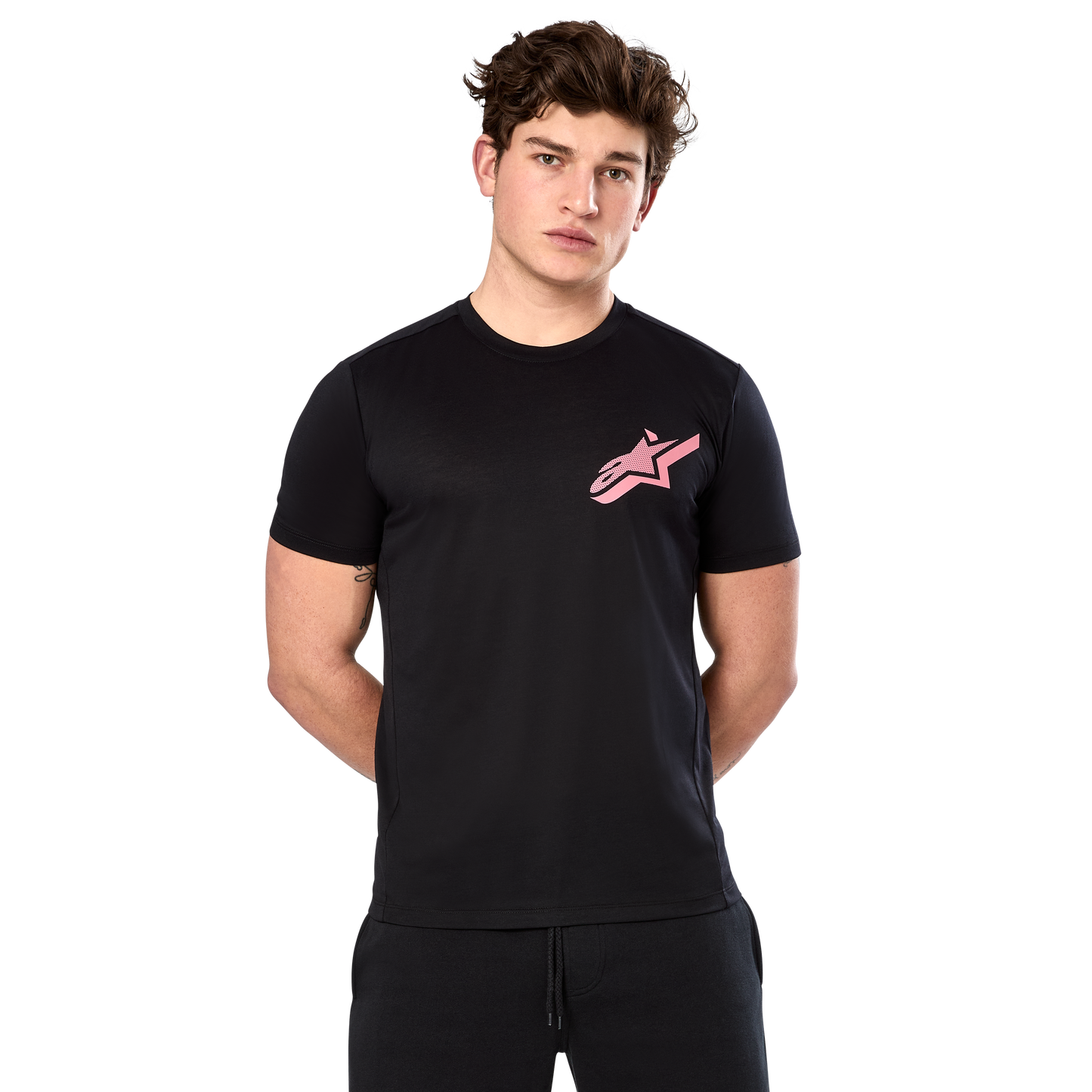 Playera Attrition Performance Negra
