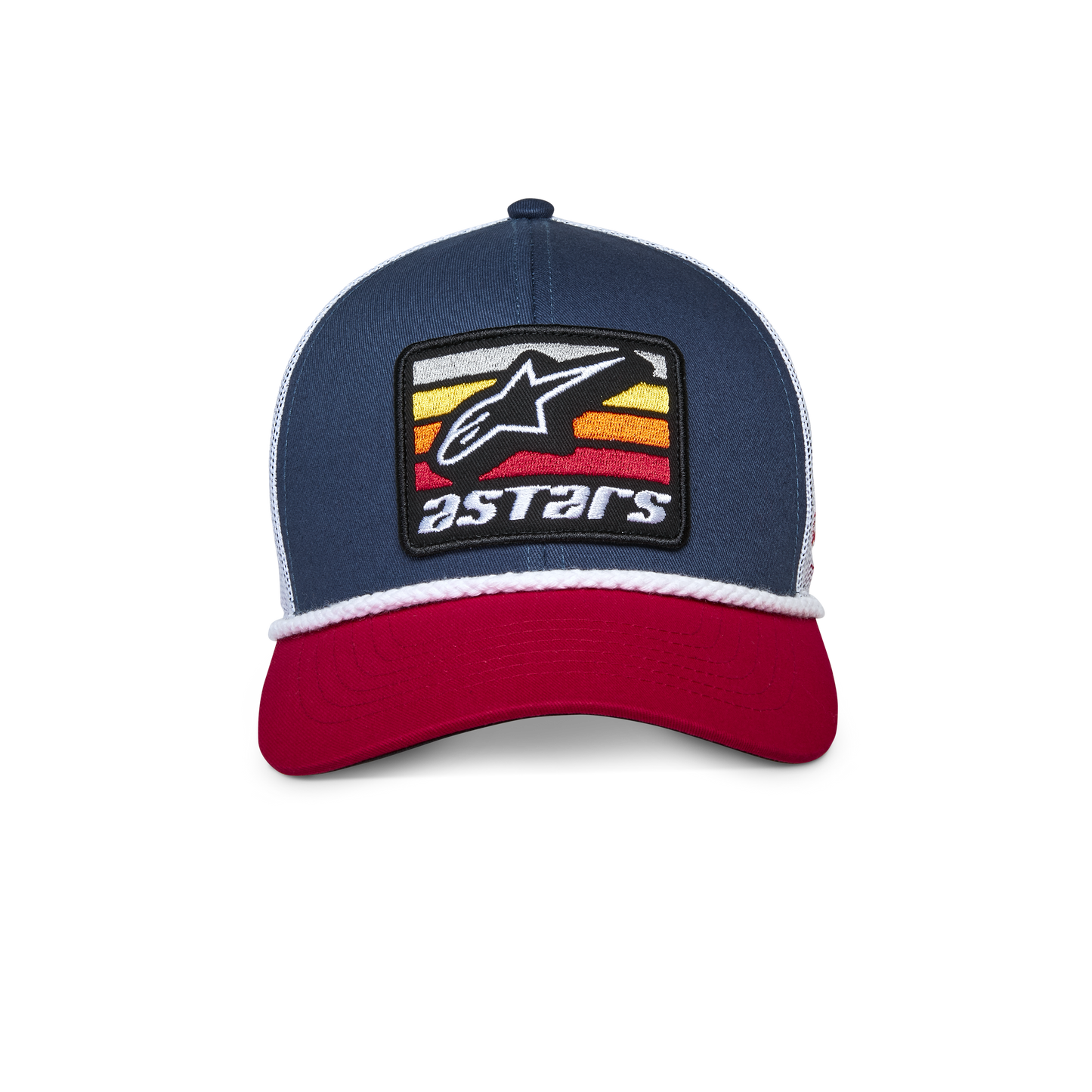 Gorra Selica Azul Marino/Rojo