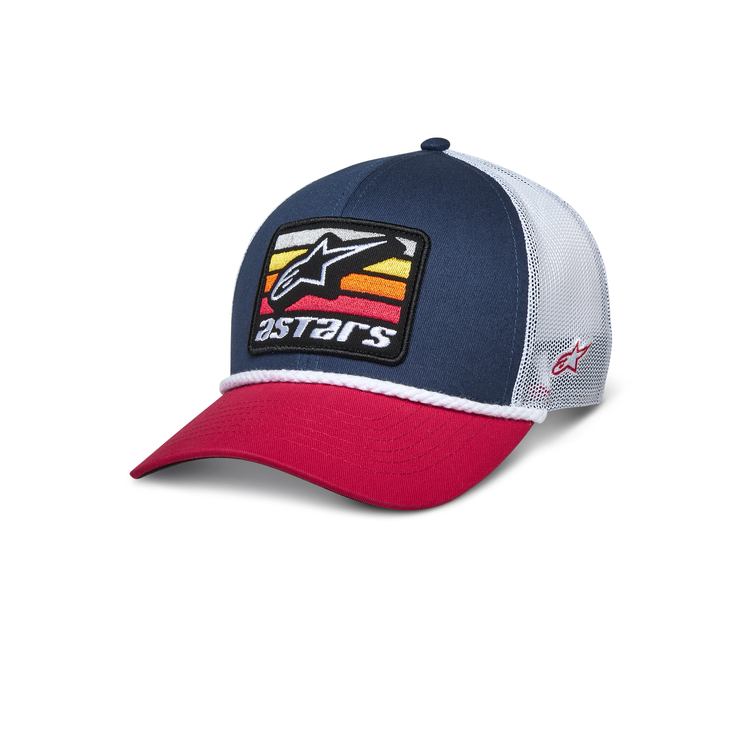 Gorra Selica Azul Marino/Rojo