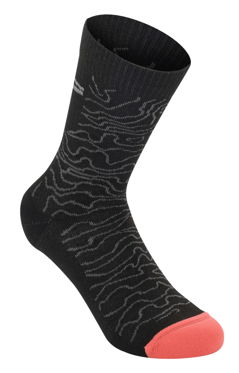 Calcetines Drop 15 - Black Mid Gray