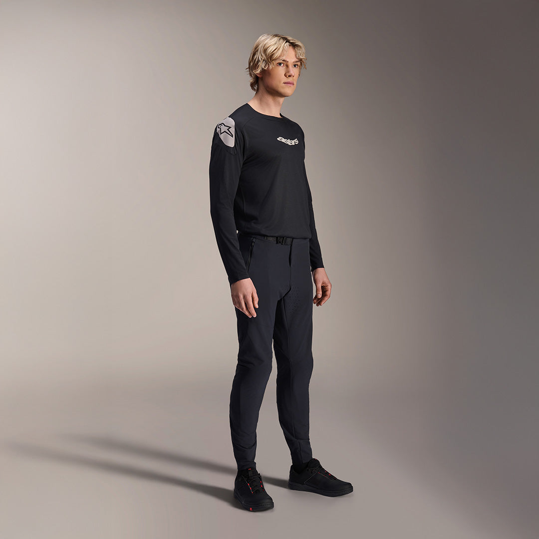 Jersey A-Aria Polartec Elite Negro - Manga Larga