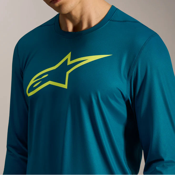 Jersey A-Dura Ride Azul - Manga Larga