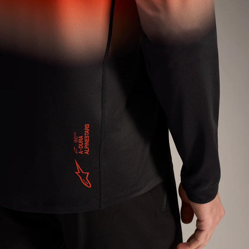 Jersey A-Dura Astars 2.0 Naranja/Negro - Manga Larga