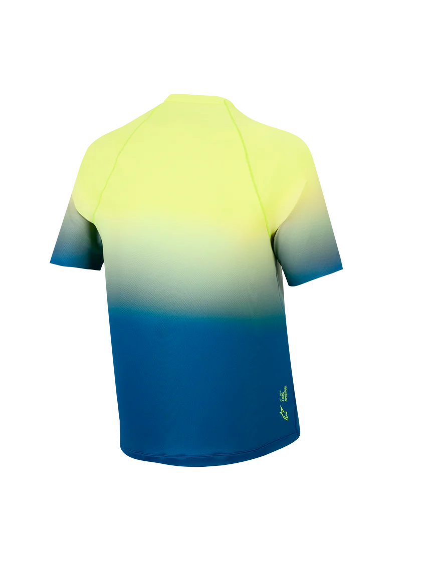 Jersey A-Dura Astars 2.0 para Niño Azul/Amarillo Fluo - Manga Corta