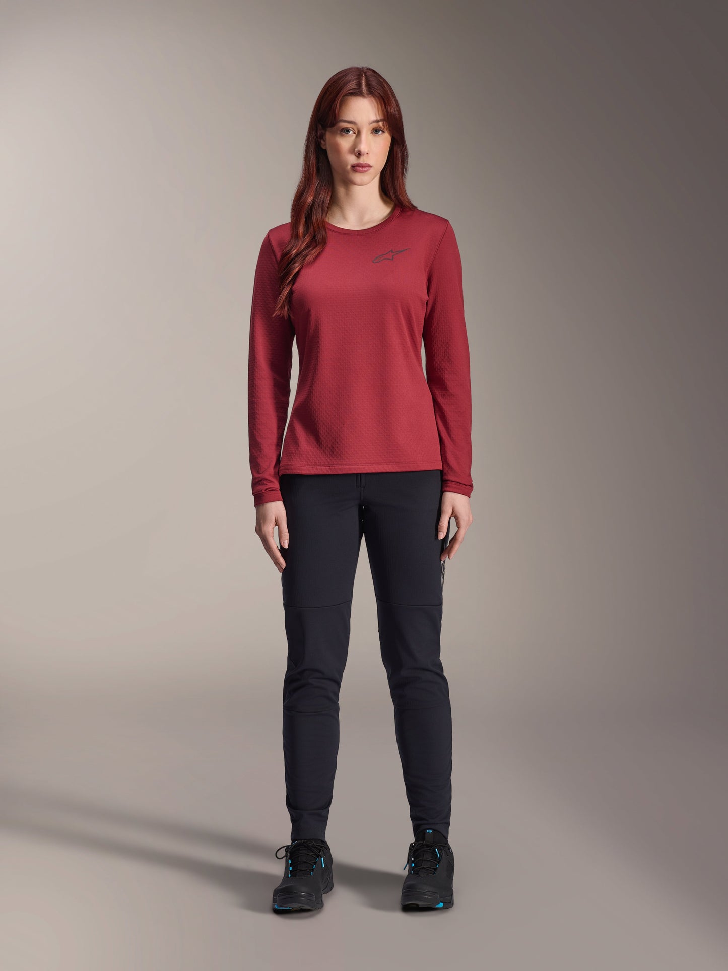 Jersey Termico para Mujer A-Dura Stella Burgundy