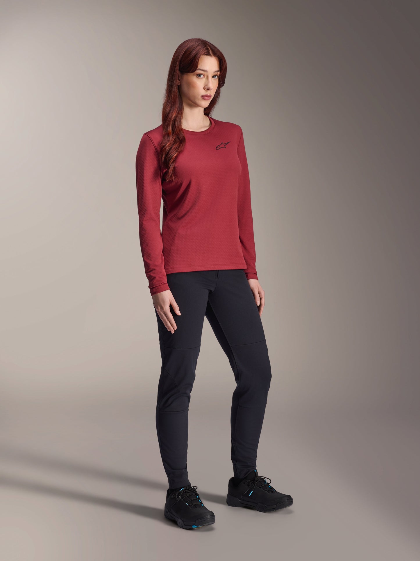 Jersey Termico para Mujer A-Dura Stella Burgundy