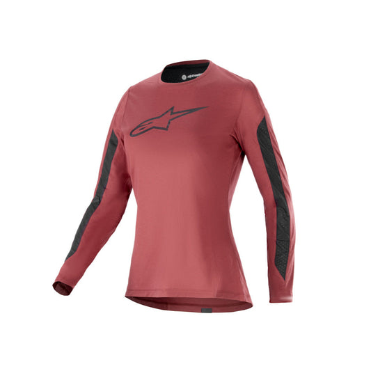 Jersey A-Dura Stella para Mujer Burgundy - Manga Larga