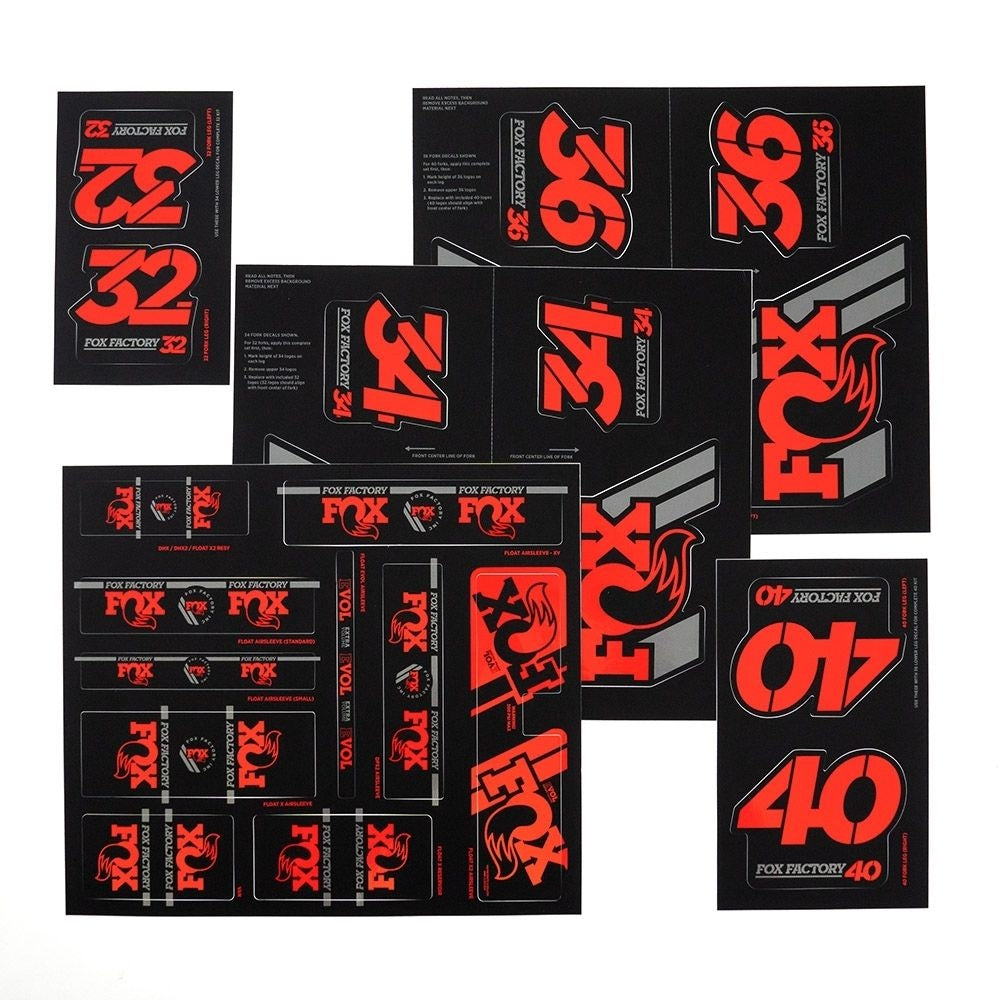 Fox Custom Decal Kit