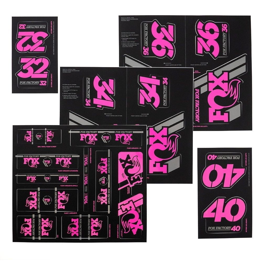 Fox Custom Decal Kit