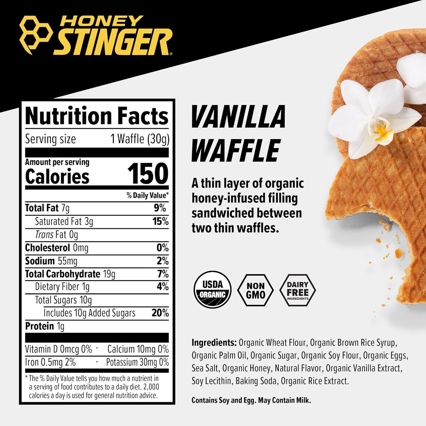 Honey Stinger Waffle Vanilla