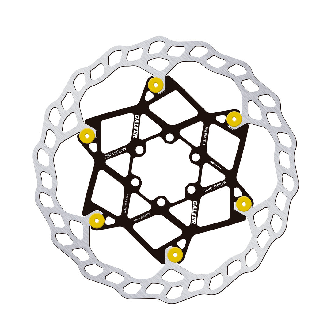 Rotor GALFER Wave Flotante 180 x 2.0 mm GOLD PINS