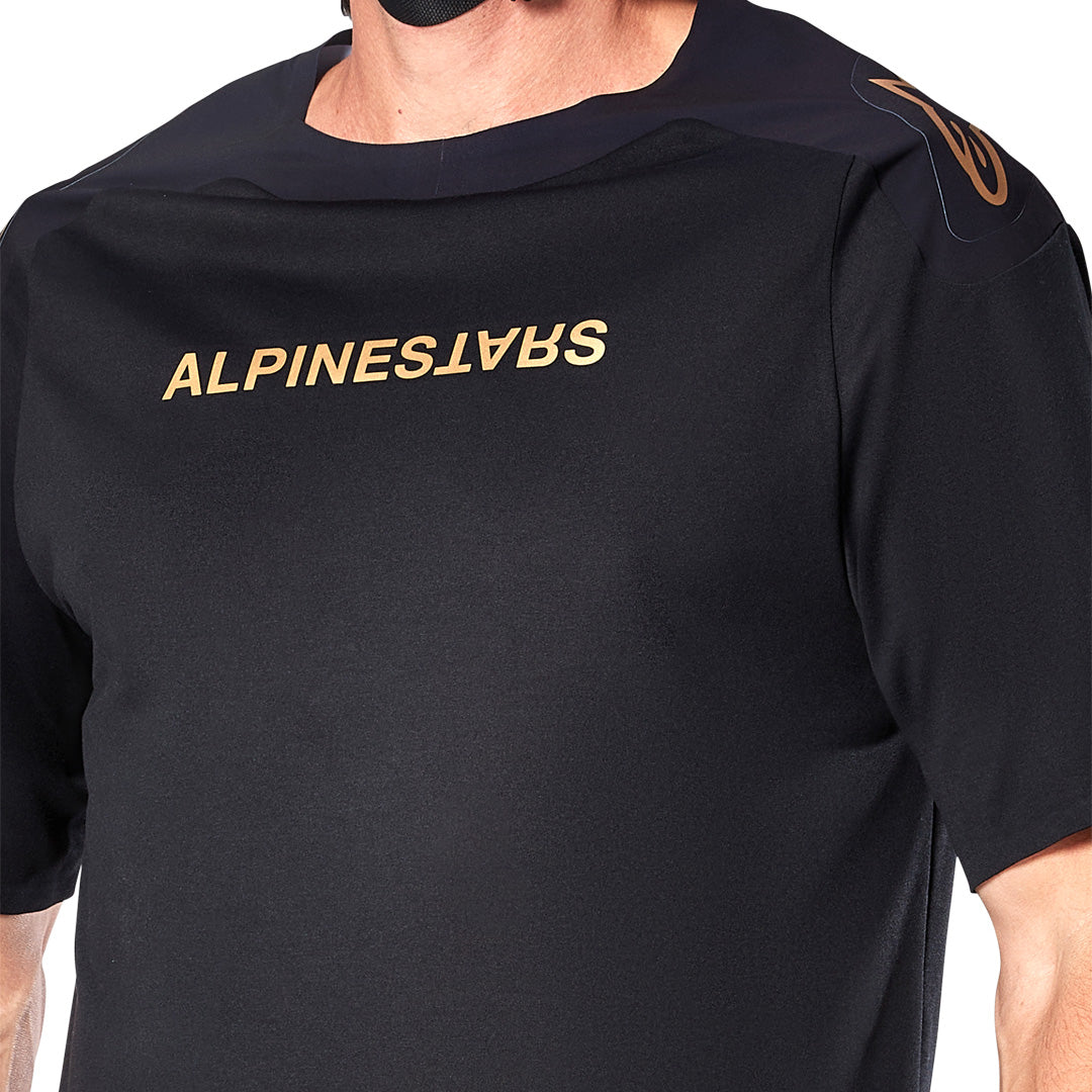 Jersey A-Aria Polartec Switch Negro - Manga Corta