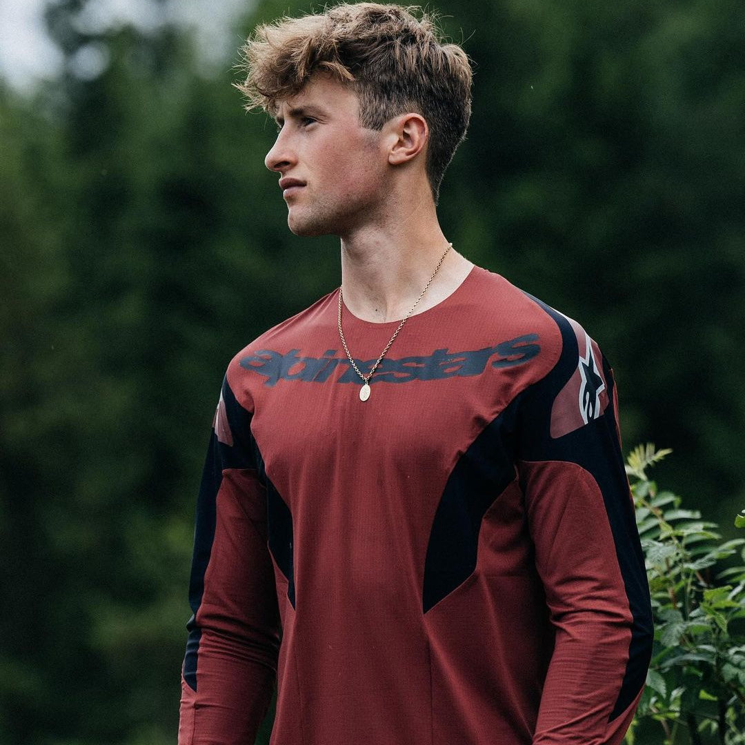 Jersey A-Supra Race Burgundy