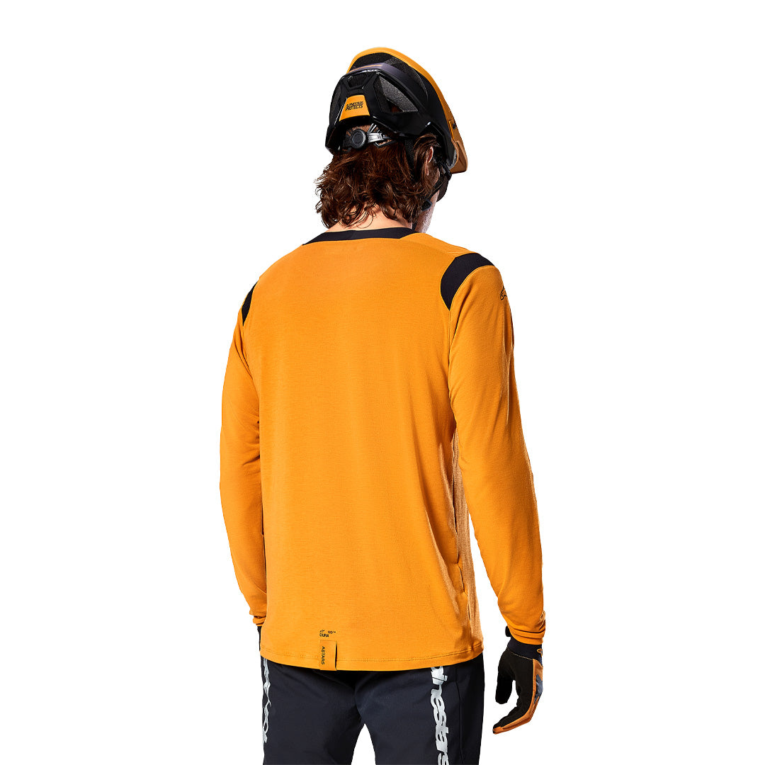 Jersey A-Dura Dri Wool Dorado Oscuro - Manga Larga