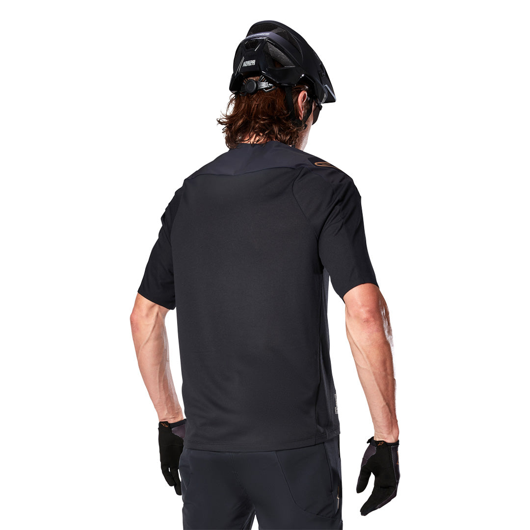 Jersey A-Aria Polartec Switch Negro - Manga Corta