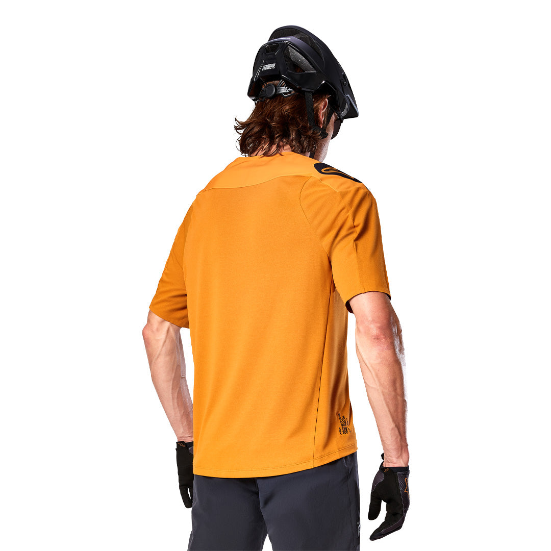 Jersey A-Aria Polartec Switch Dorado Oscuro - Manga Corta