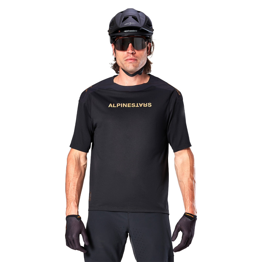 Jersey A-Aria Polartec Switch Negro - Manga Corta