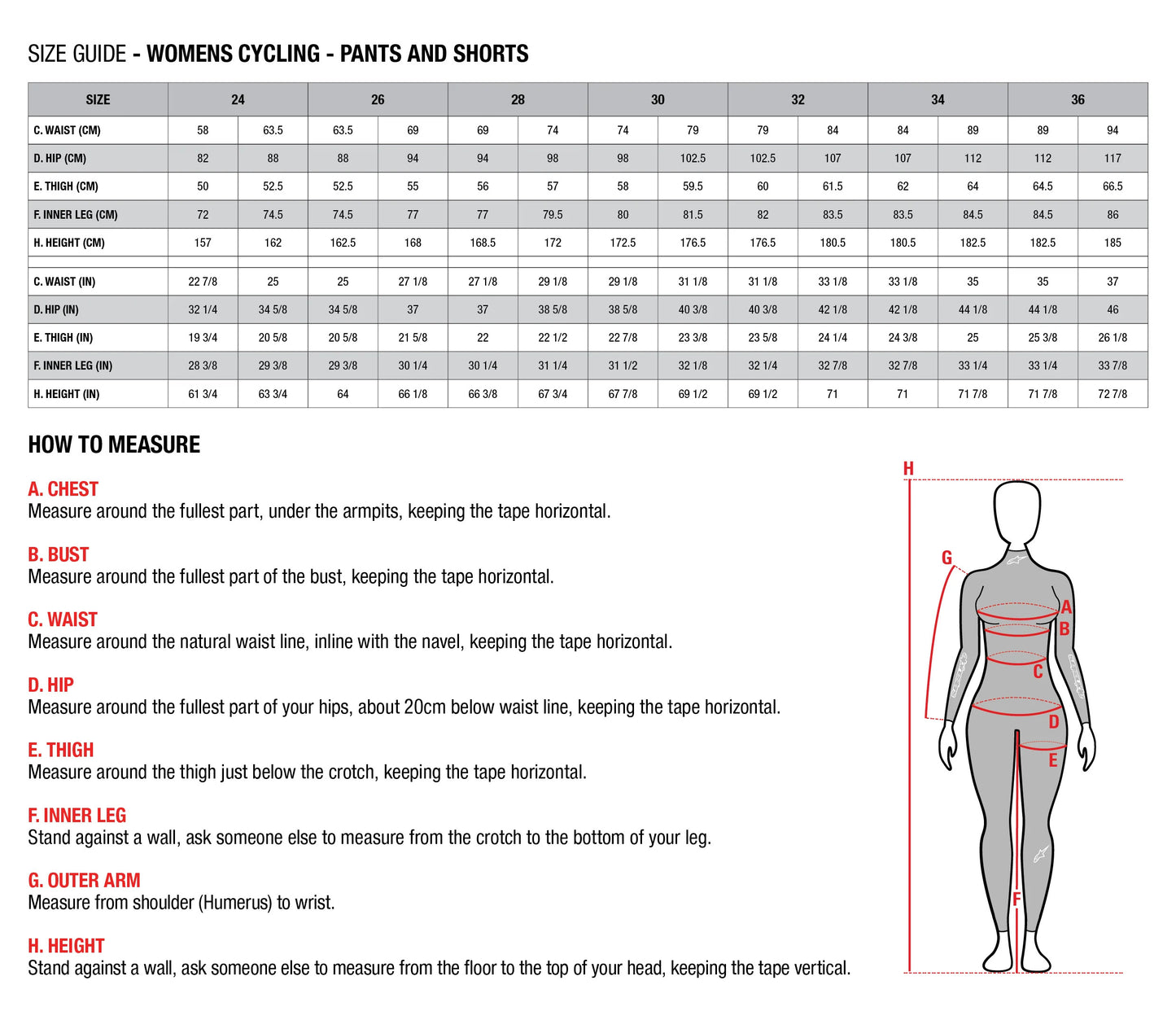 Short A-Dura Stella para Mujer Negro