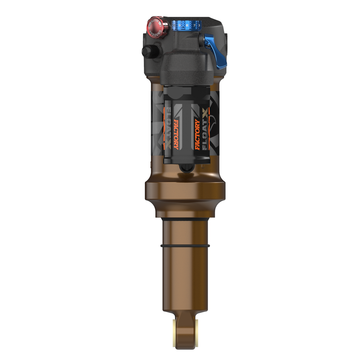 Fox, Shock, FLOAT X, 205, 62.5, K, Orange