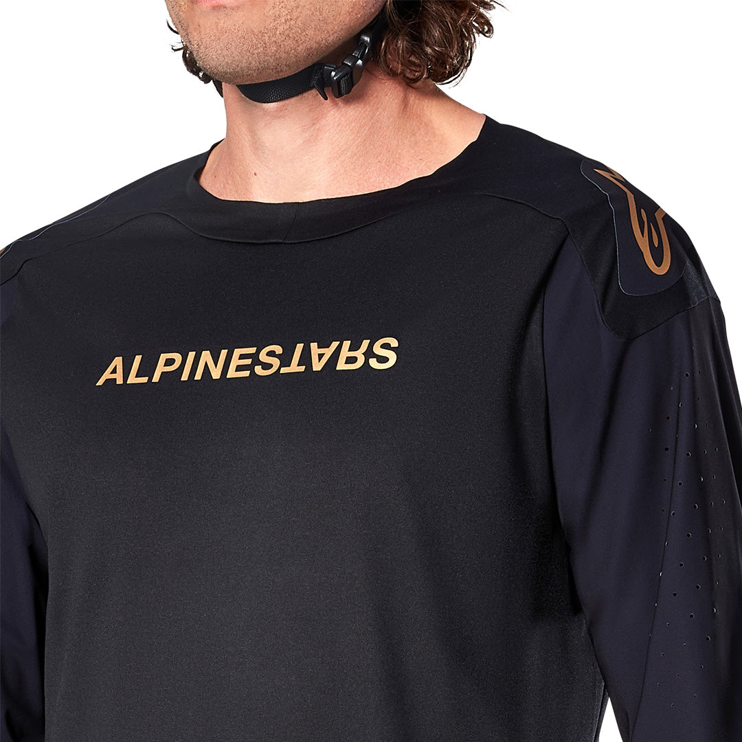 Jersey A-Aria Polartec Switch Negro - Manga Larga