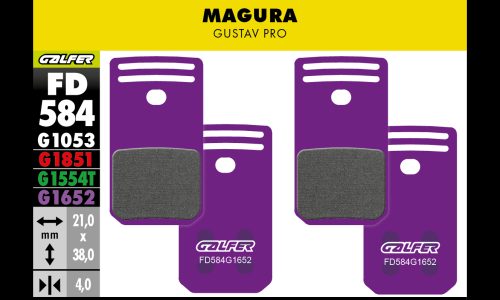 Balatas GALFER E-Bike MAGURA GUSTAV PRO