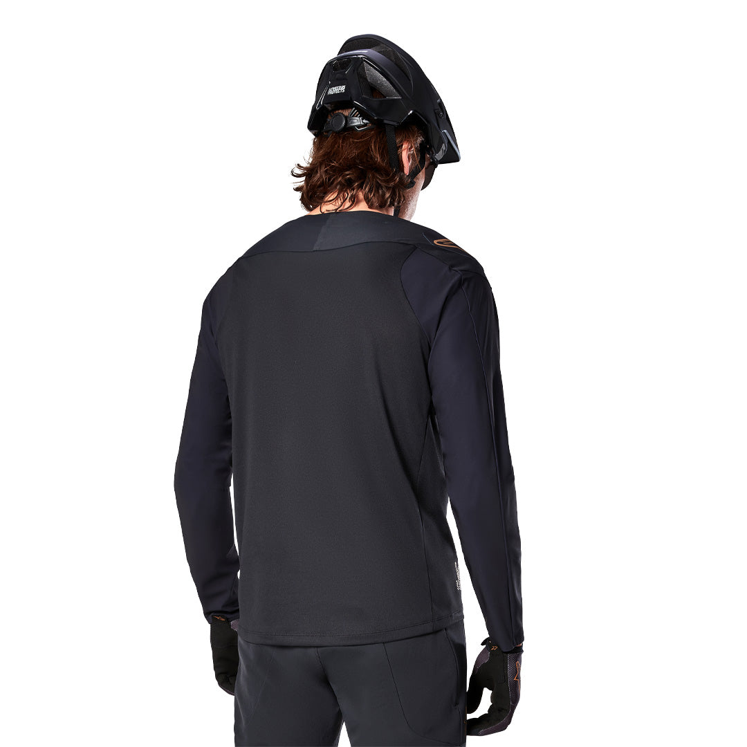 Jersey A-Aria Polartec Switch Negro - Manga Larga