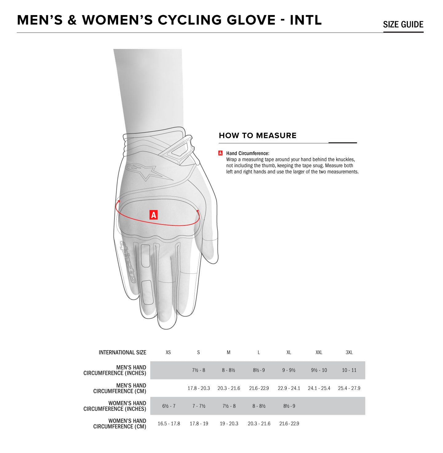 Guantes A-Dura para Mujer Negros