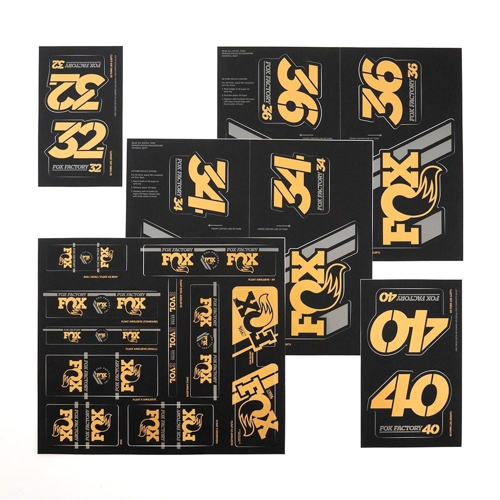 Fox Custom Decal Kit