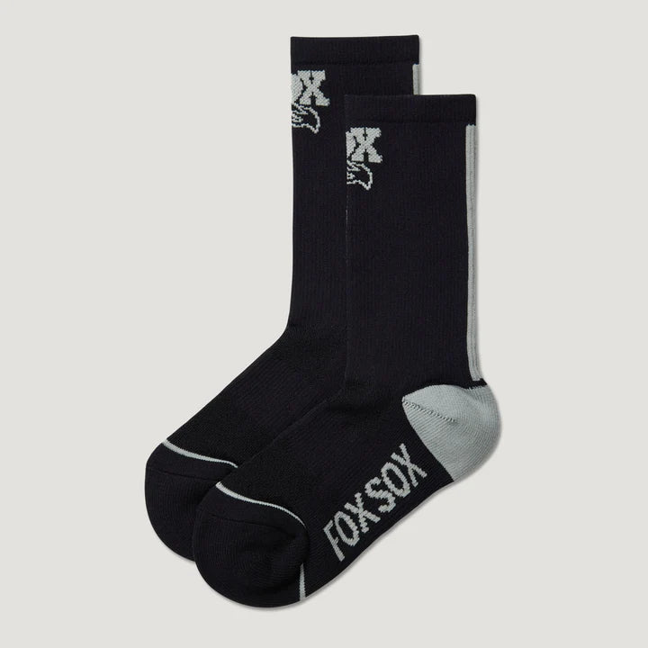 TRANSFER COOLMAX 7" SOCK-BLACK-LXL