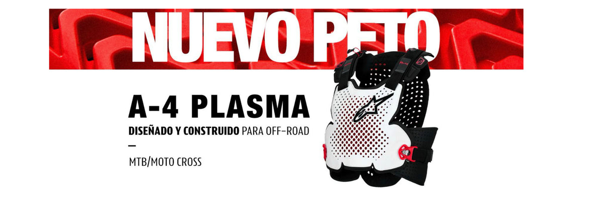 Alpinestars A-4 Plasma: El equilibrio perfecto entre protección y ligereza para el rider exigente