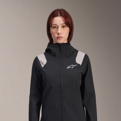 Chamarra Impermeable para Mujer A-Dura Stella Negra