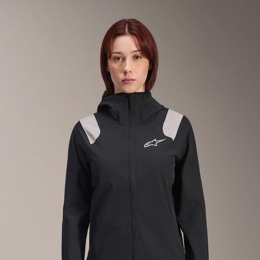 Chamarra Impermeable para Mujer A-Dura Stella Negra