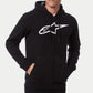 Sudadera Ageless Zip Hoodie V3 Negra