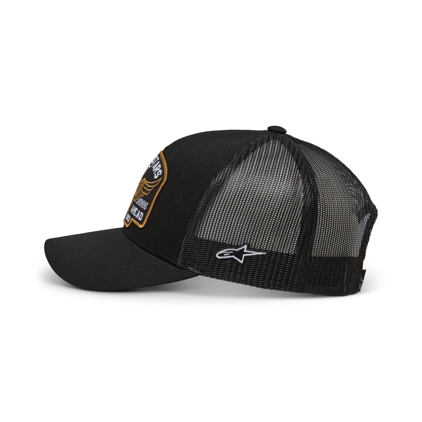 Gorra Heritage Patch Trucker Negra
