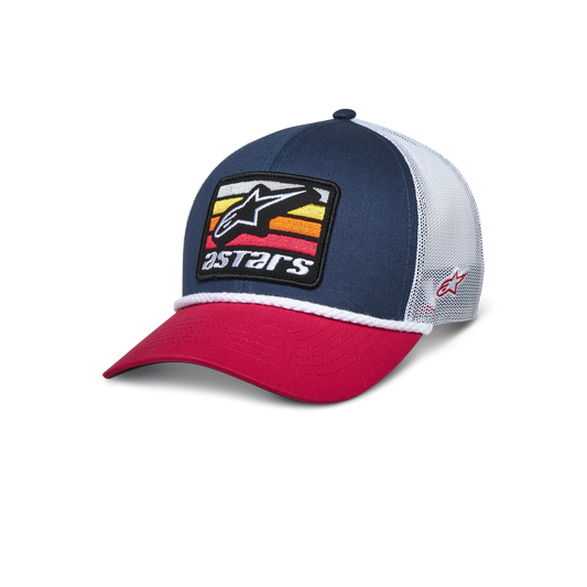 Gorra Selica Azul Marino/Rojo