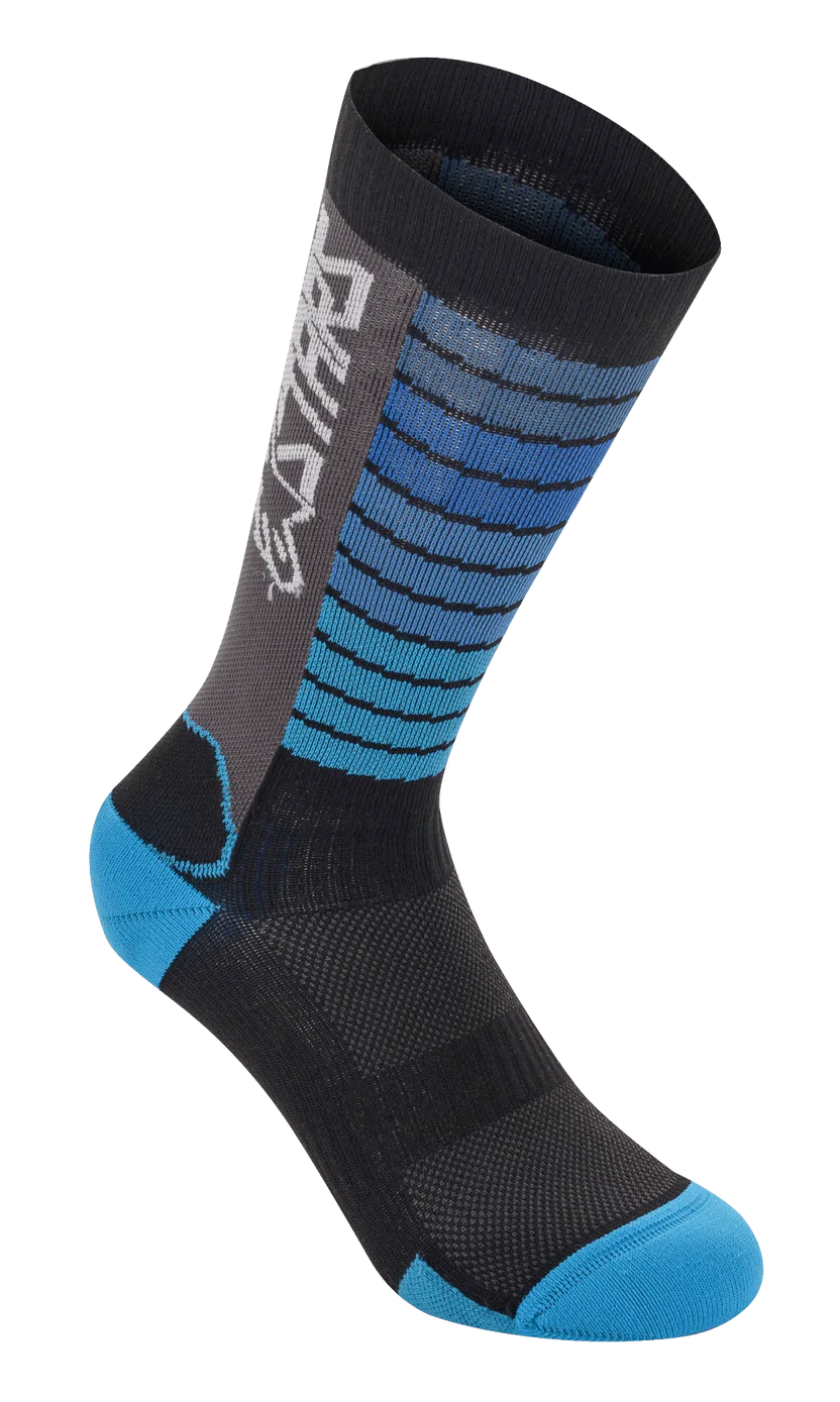 Calcetines Drop 22 - Black Aqua