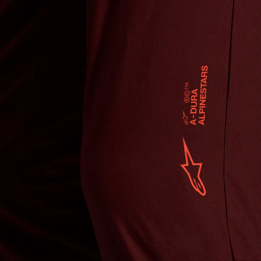 Pantalón A-Dura Ride - Bordeaux