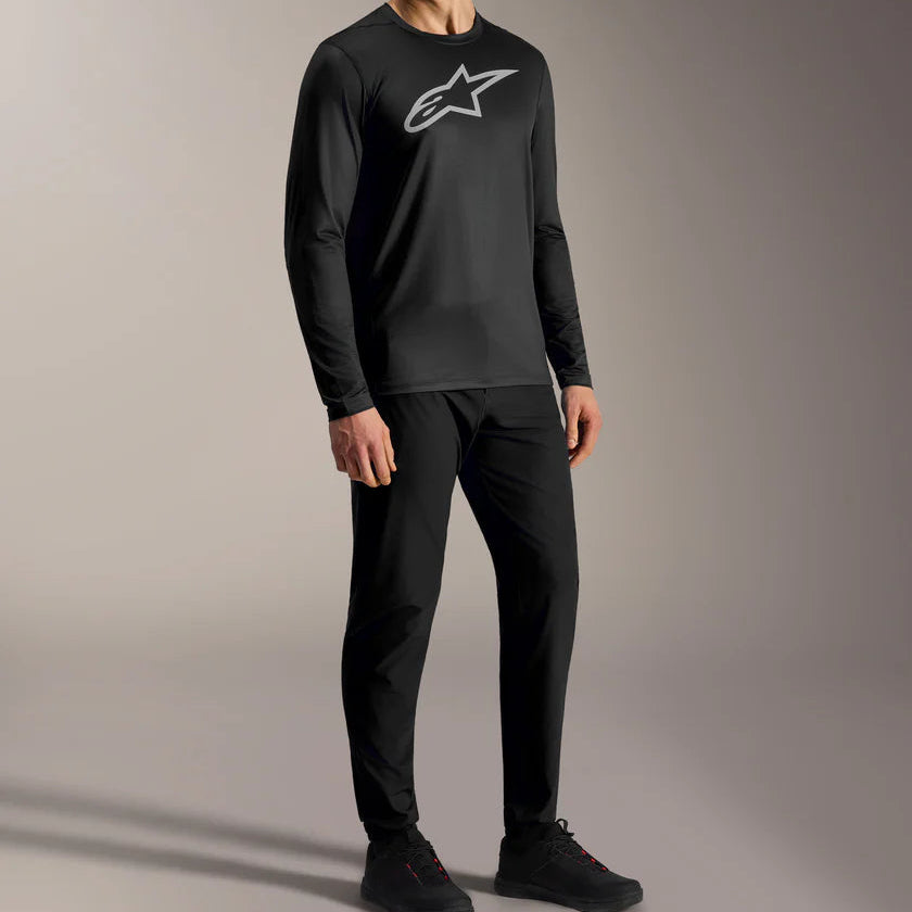 Jersey A-Dura Ride Negro - Manga Larga