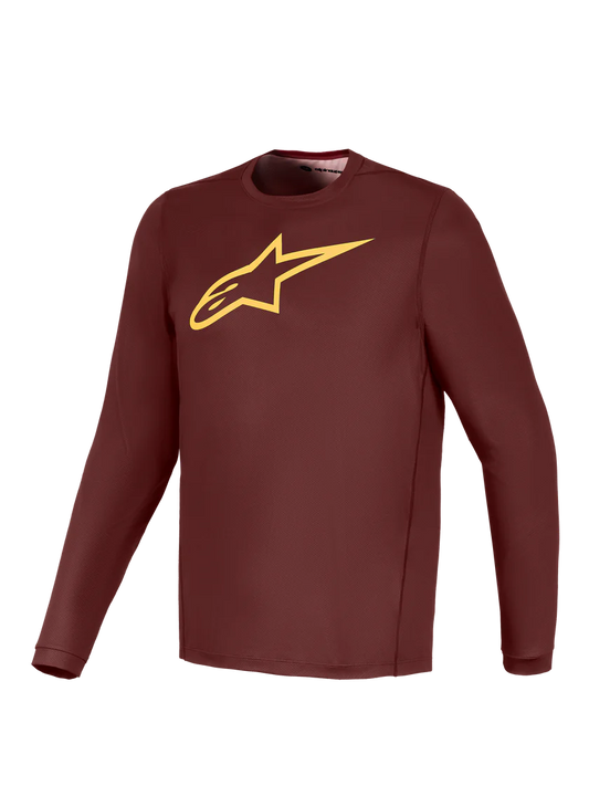Jersey A-Dura Ride Bordeaux - Manga Larga