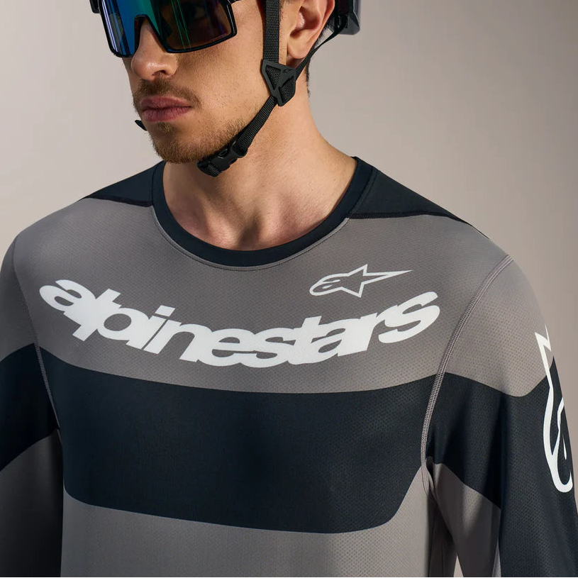 Jersey A-Dura Race Gris - Manga Larga