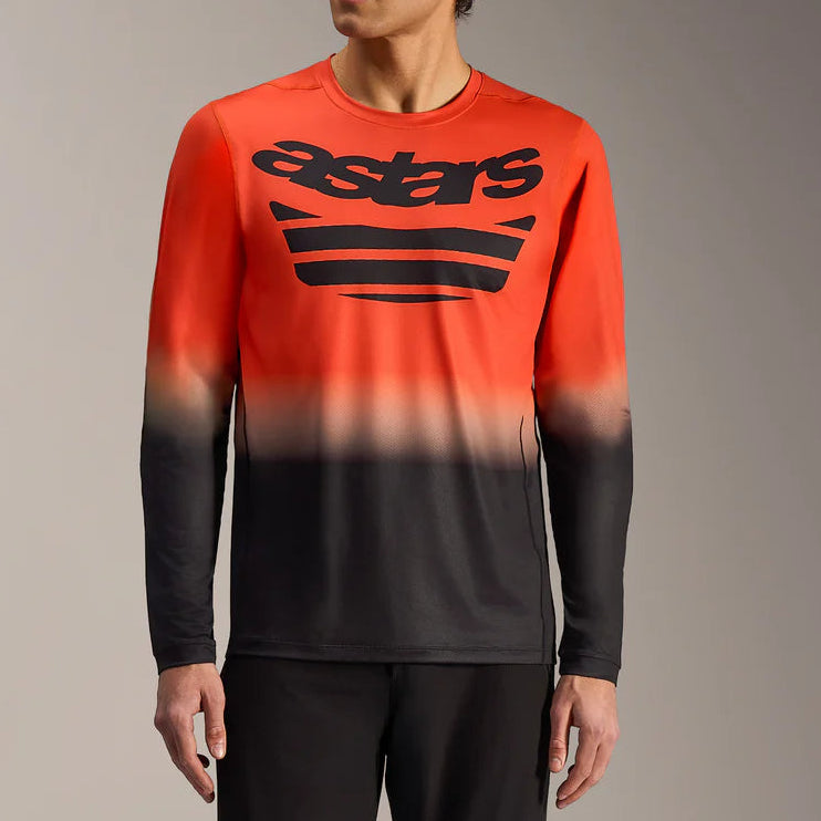 Jersey A-Dura Astars 2.0 Naranja/Negro - Manga Larga