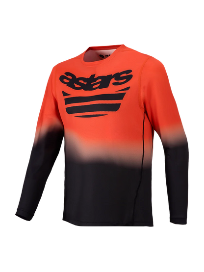 Jersey A-Dura Astars 2.0 Naranja/Negro - Manga Larga