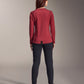 Jersey Termico para Mujer A-Dura Stella Burgundy