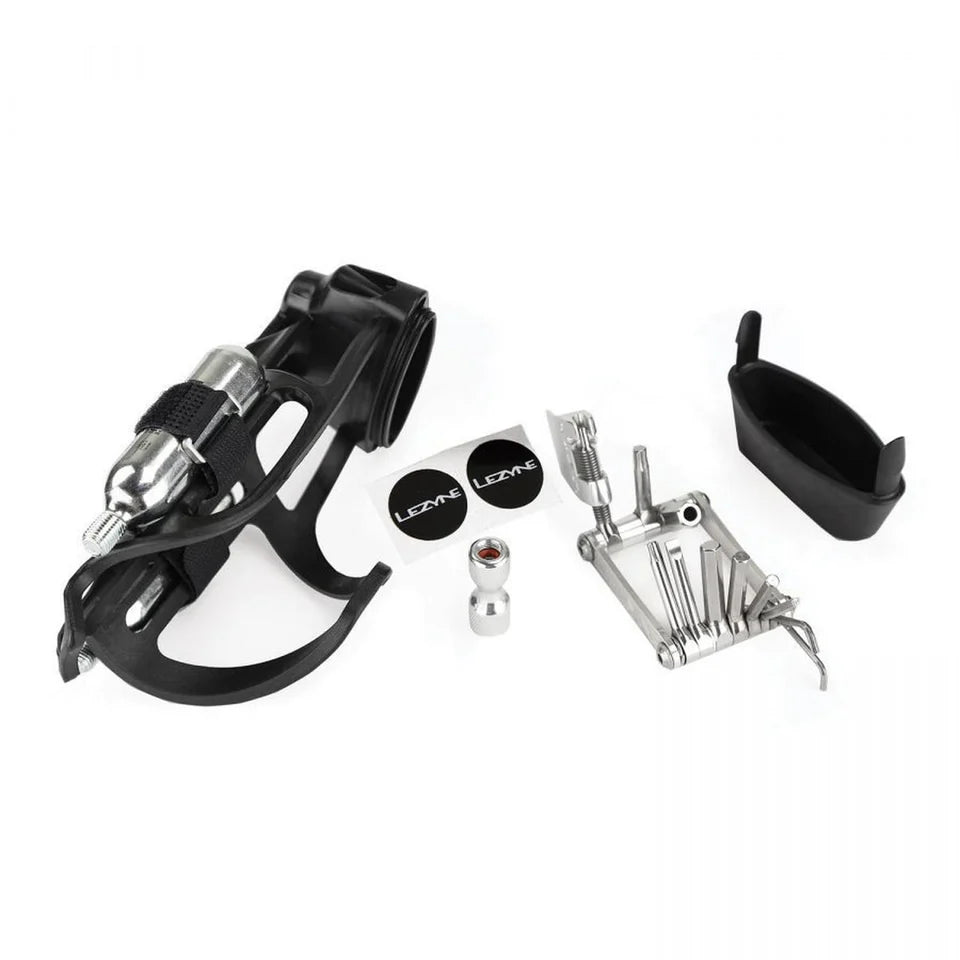 Porta Anfora Lezyne Flow Storage Negro