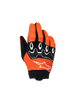 Guantes Para Joven Full Bore V2 - Orange White Black